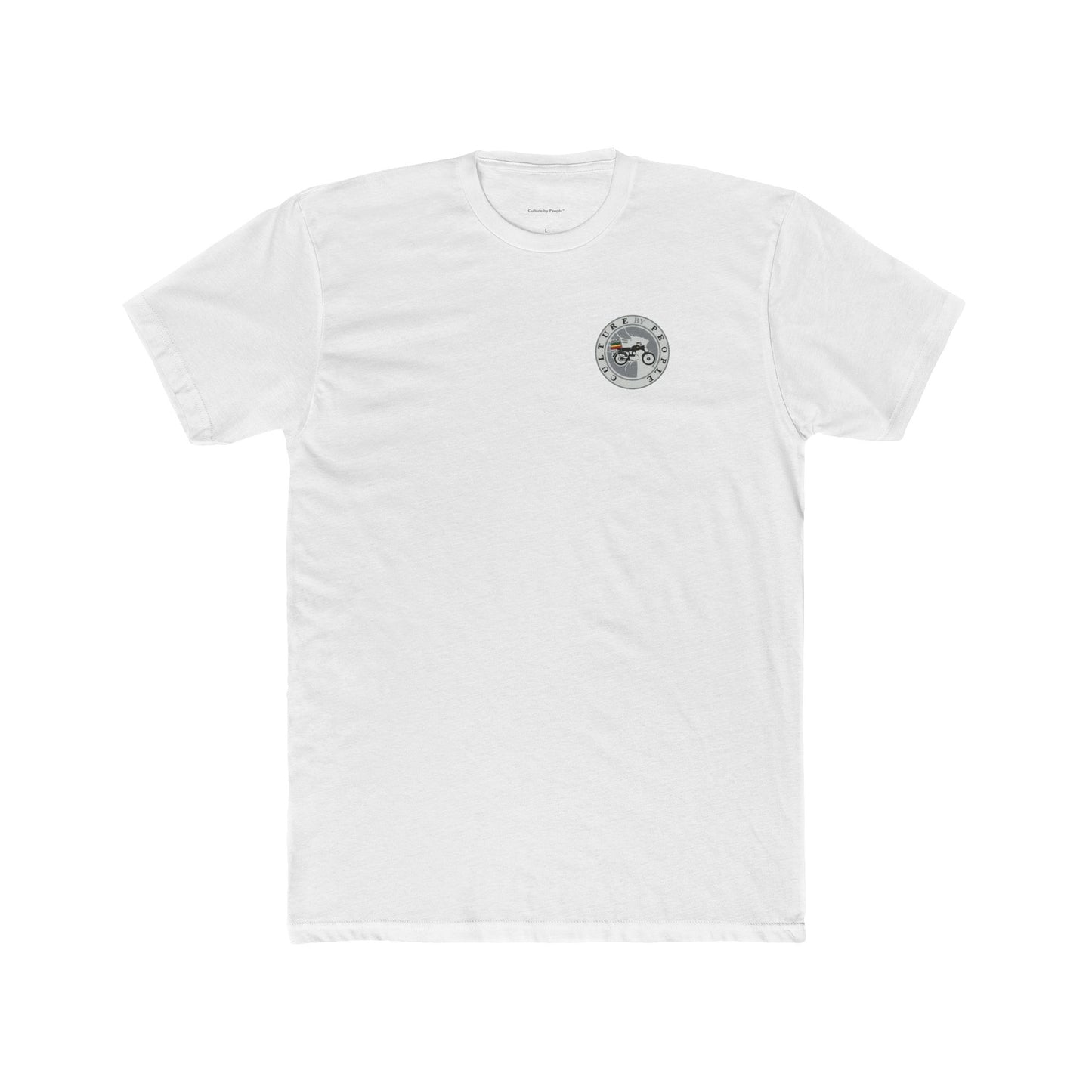 Unisex Cotton Crew Tee - Culture by People Motorcycle Graphic Tee