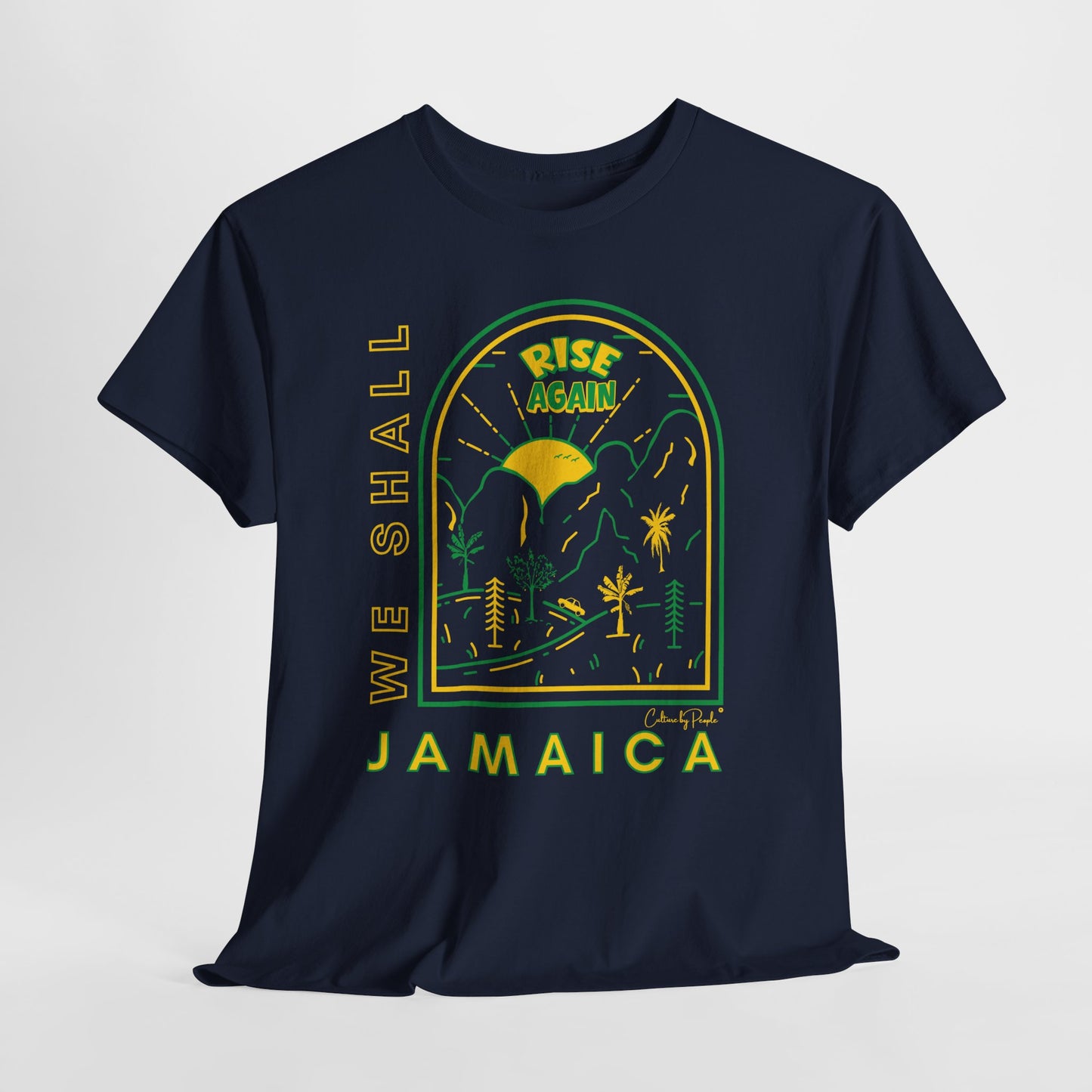 We Shall Rise Again Jamaica - Hurricane Melissa Dark T-shirts - Global Fulfillment: US CA UK AU EU