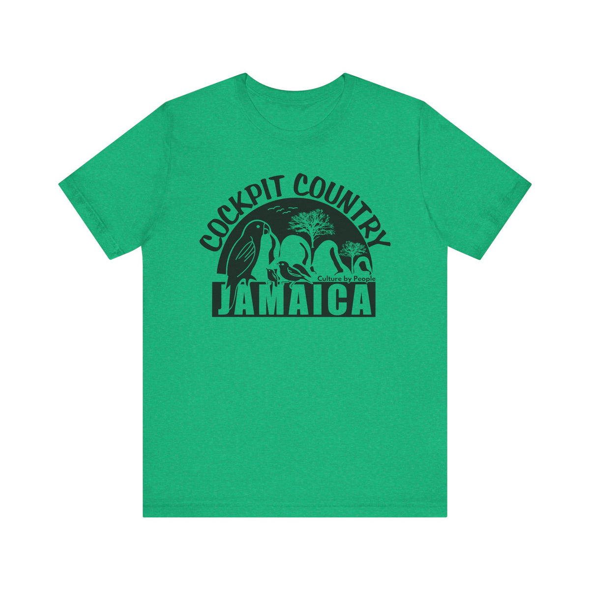 Cockpit Country Jamaica - Honors Jamaica’s Natural Soul - T-shirt - Global Fulfillment: US CA UK AU EU