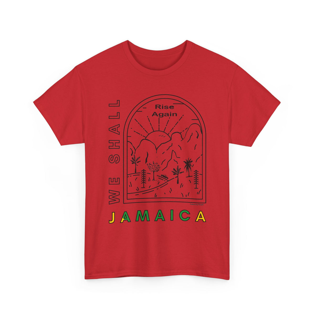 We Shall Rise Again Jamaica – Hurricane Melissa T-Shirt