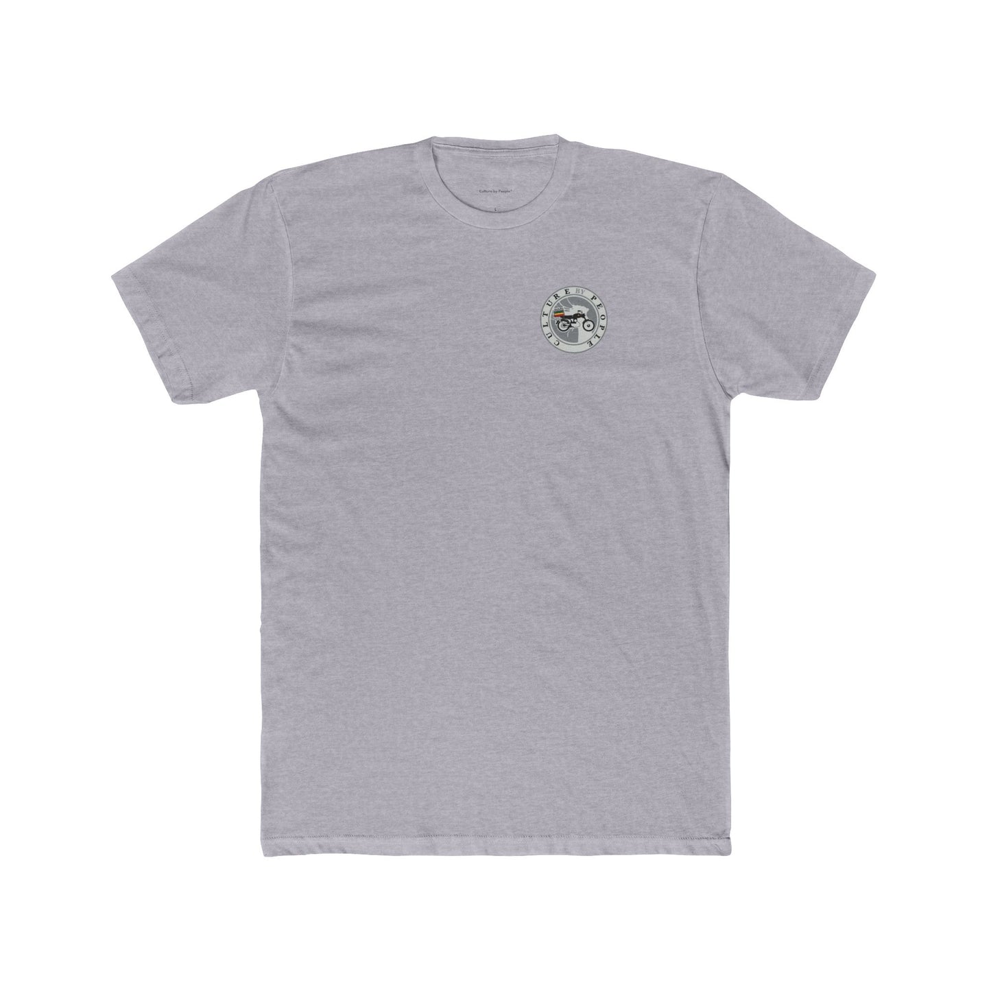 Unisex Cotton Crew Tee - Culture by People Motorcycle Graphic Tee