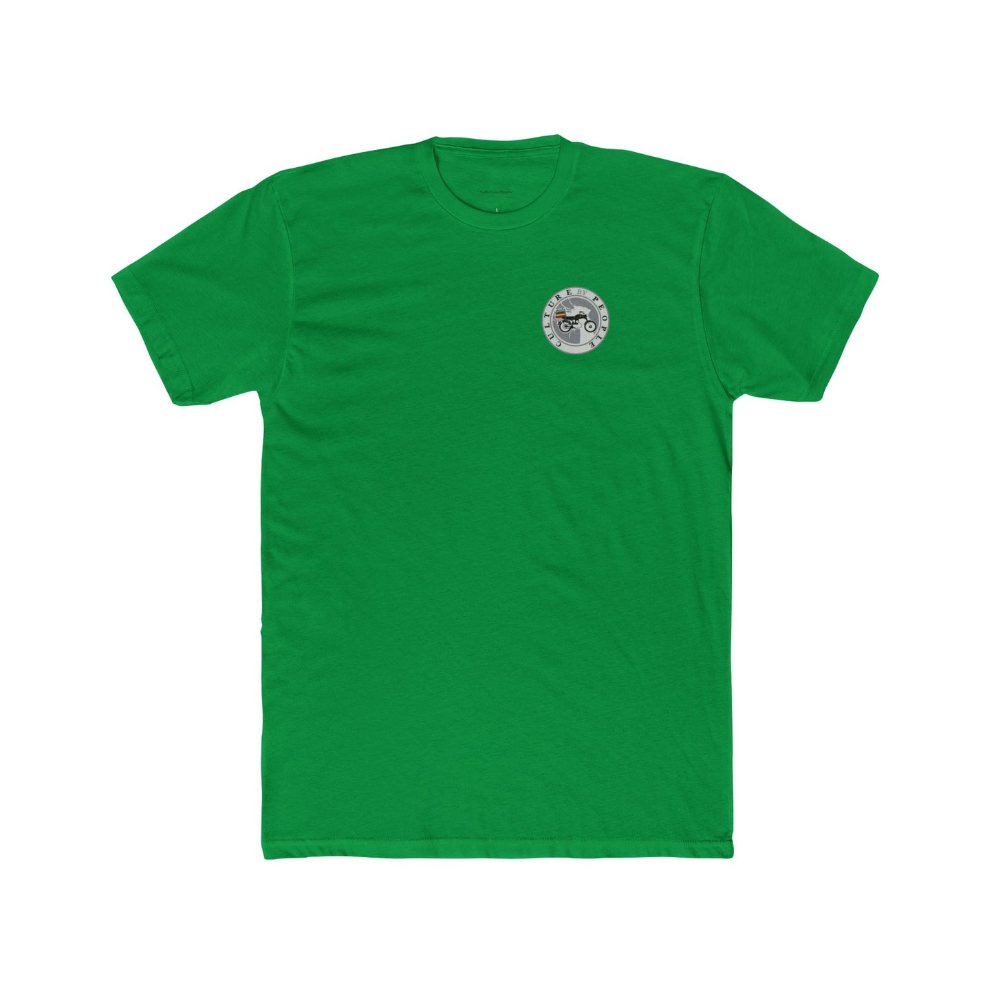 Unisex Cotton Crew Tee - Culture by People Motorcycle Graphic Tee