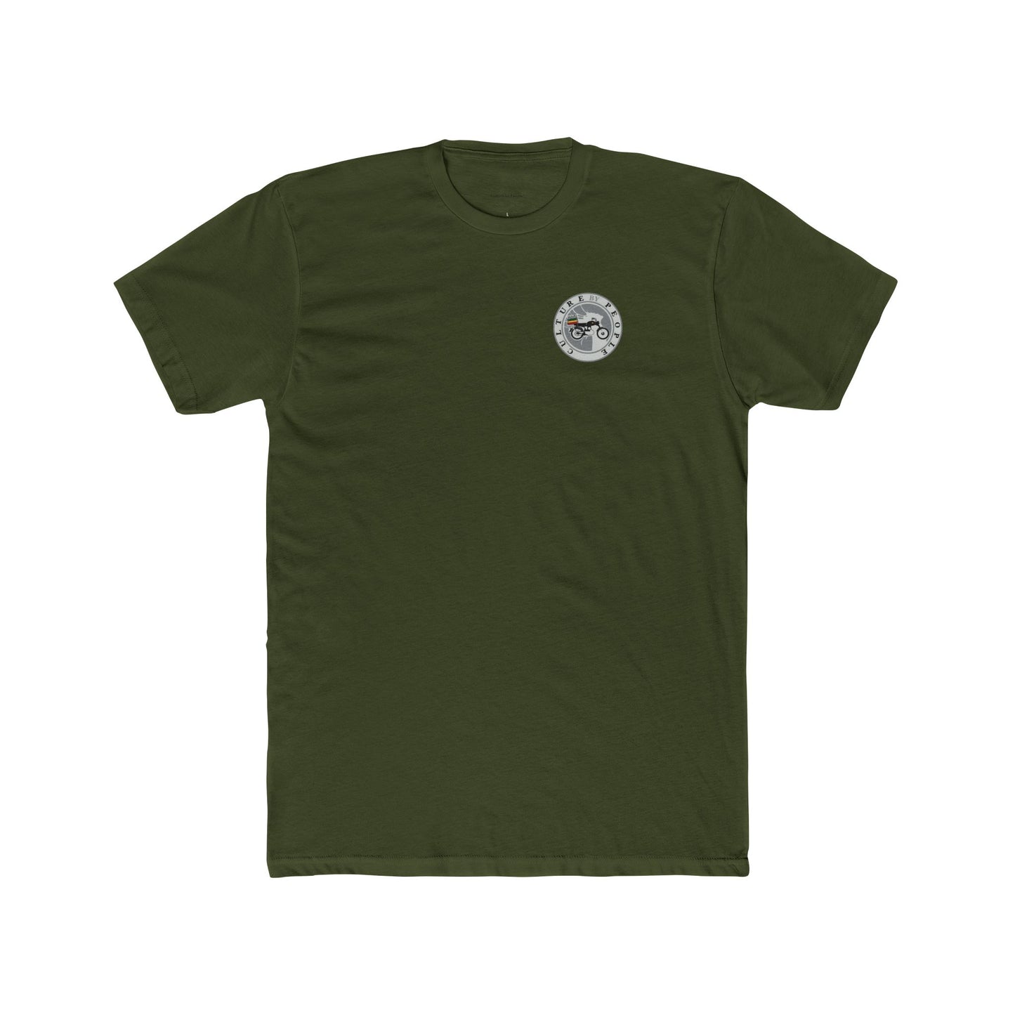 Unisex Cotton Crew Tee - Culture by People Motorcycle Graphic Tee