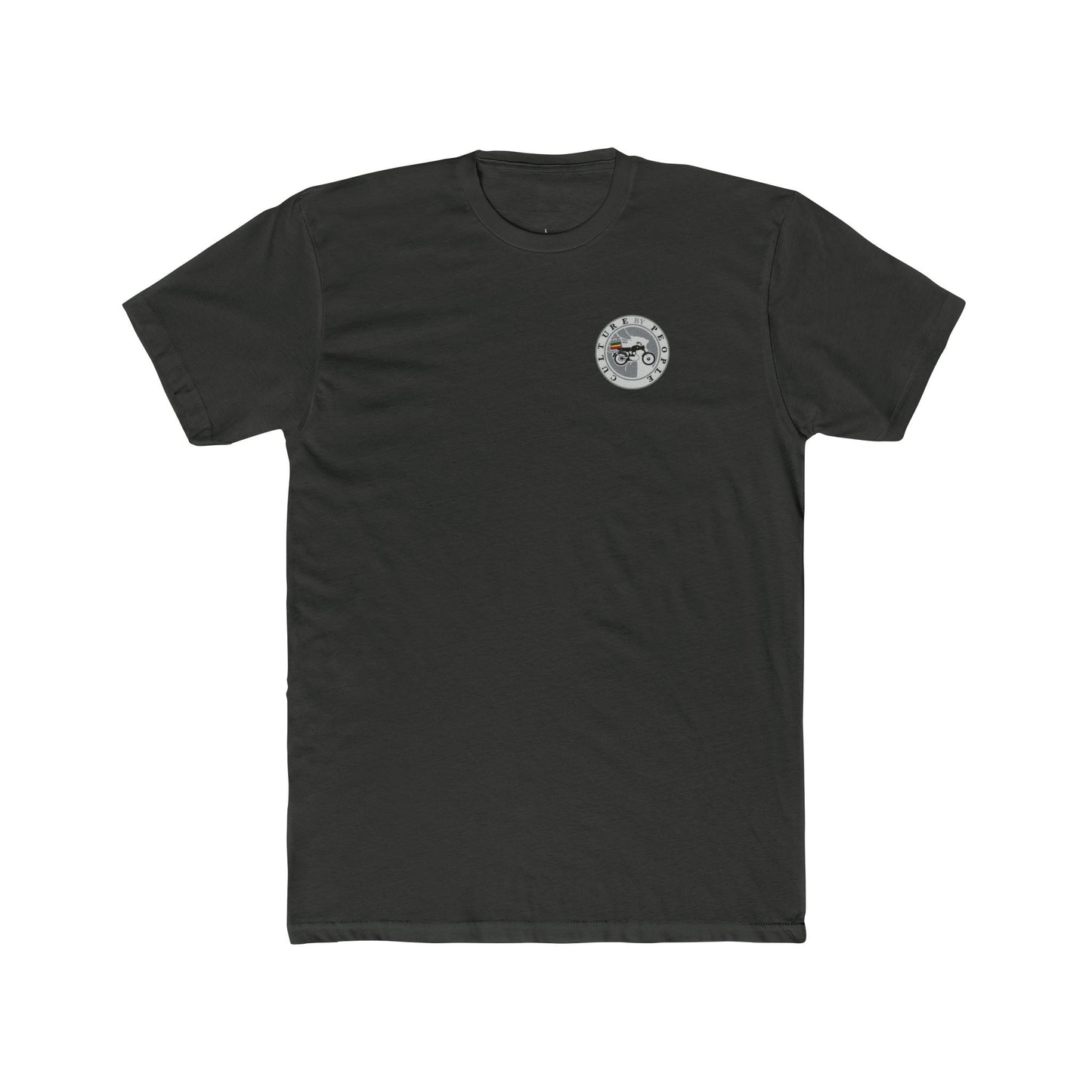 Unisex Cotton Crew Tee - Culture by People Motorcycle Graphic Tee
