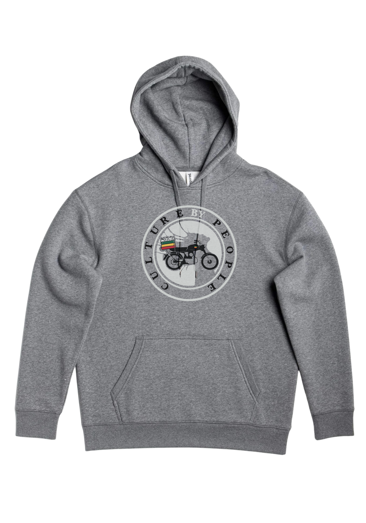 Brand Badge Heavyweight Hoodie – Hand Screen Printed | Culture by People