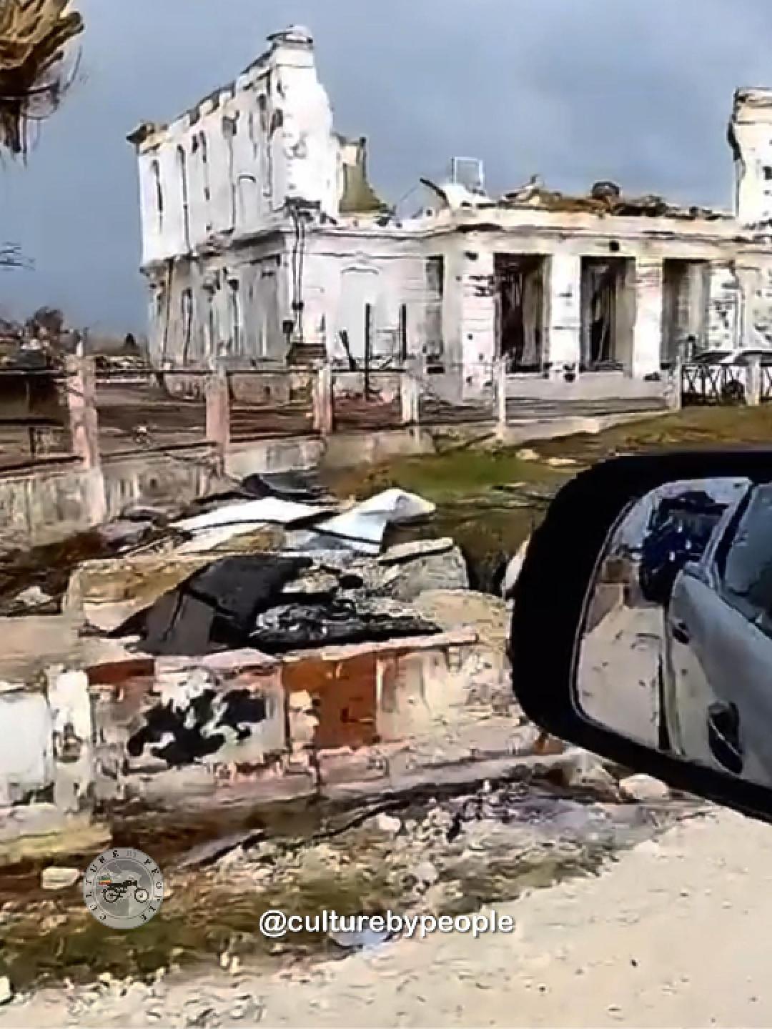 The Black River Courthouse After Hurricane Melissa