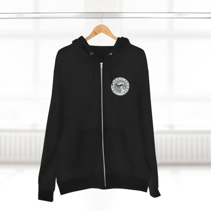 Unisex Zip Hoodie - Culture by People Graphic Sweatshirt