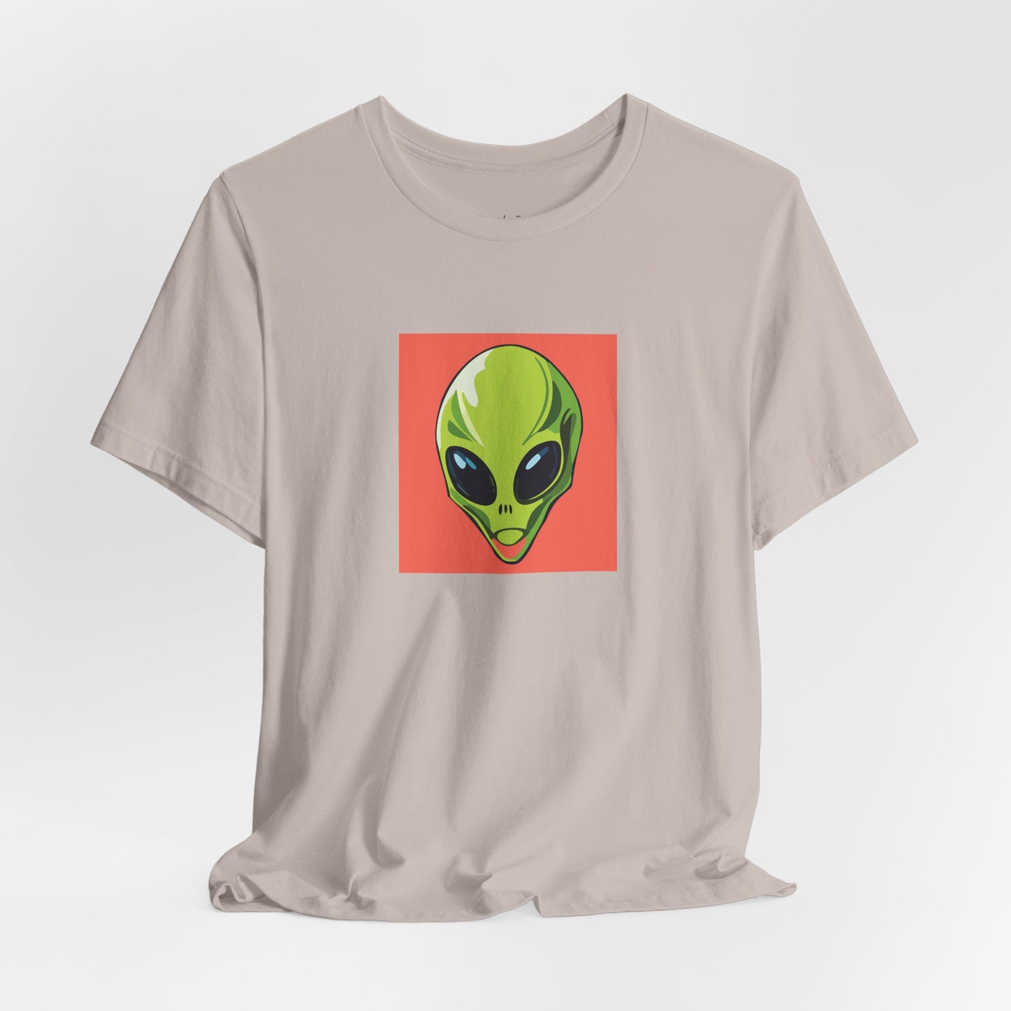 Funny Alien Surfing Unisex Short Sleeve Tee - Perfect for UFO Enthusiasts and Summer Vibes