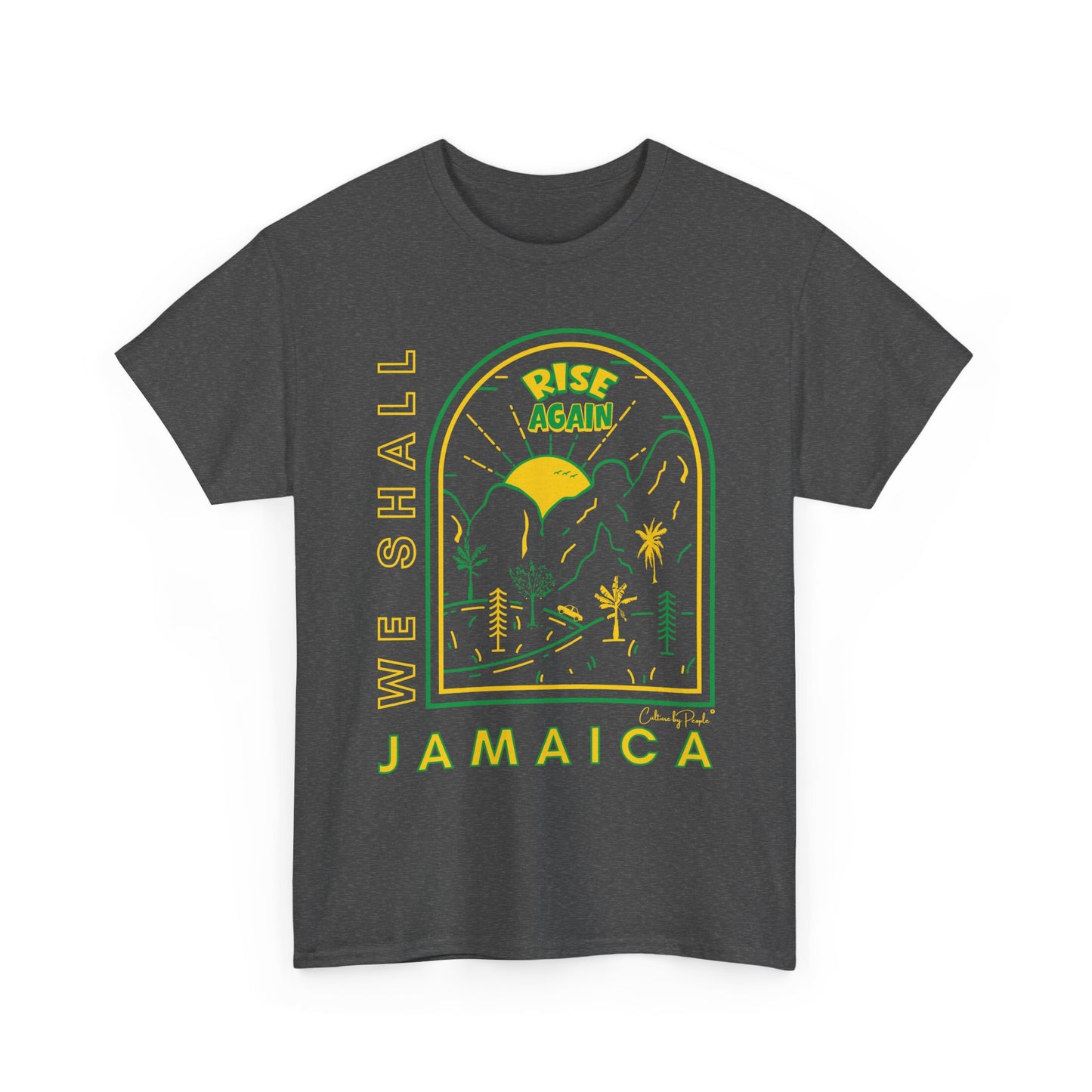 We Shall Rise Again Jamaica - Hurricane Melissa Dark T-shirts - Global Fulfillment: US CA UK AU EU