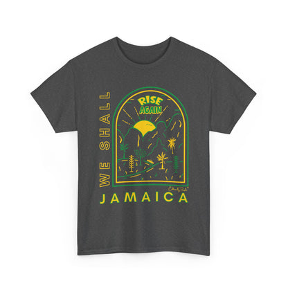 We Shall Rise Again Jamaica - Hurricane Melissa Dark T-shirts - Global Fulfillment: US CA UK AU EU