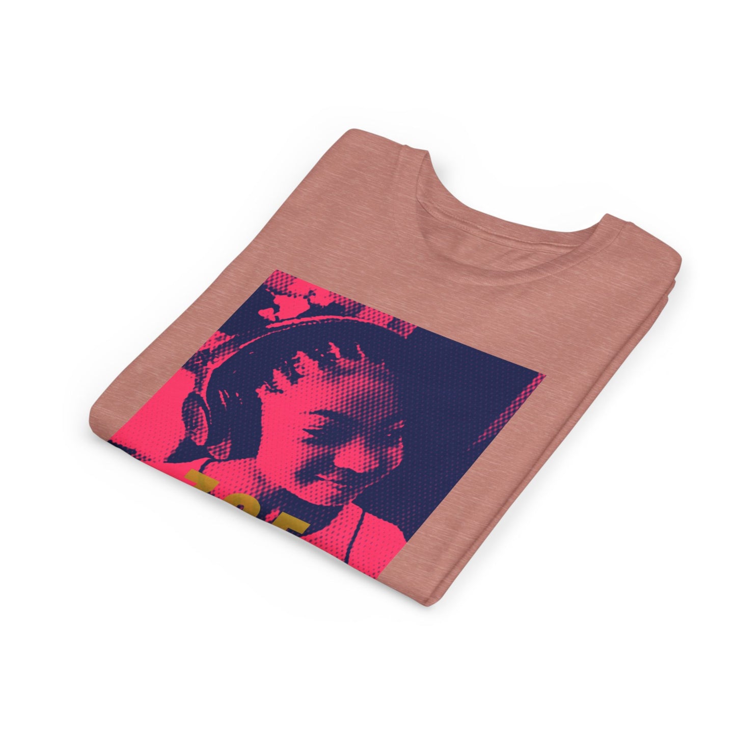 Zoe A Di One – Studio Energy Tee (Youth) | Fuchsia Pop Art Edition