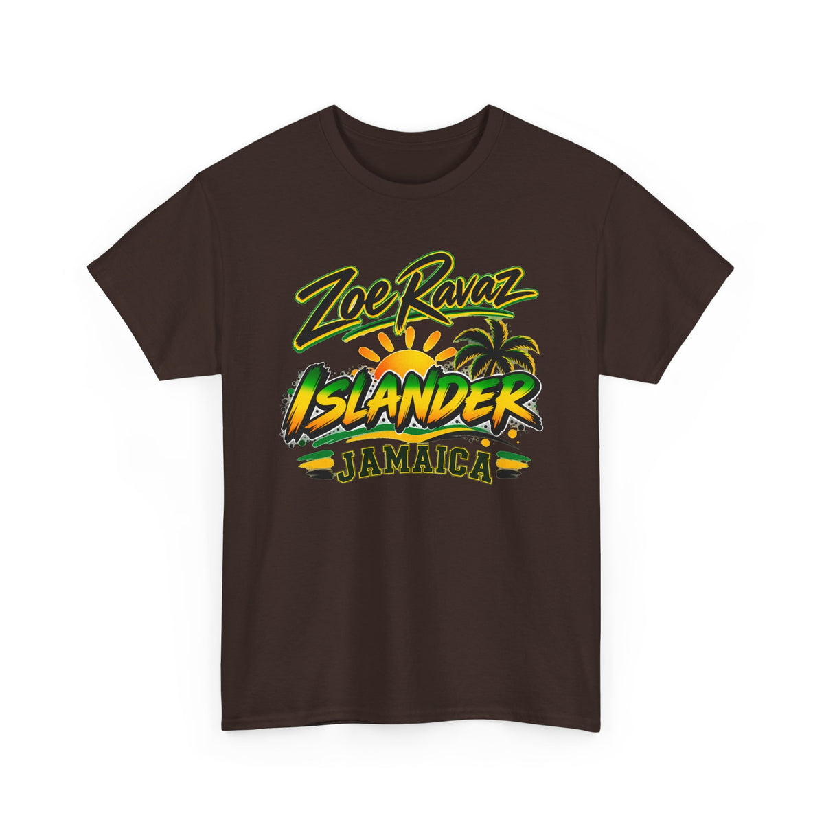 Zoe Ravaz – Islander Jamaica Tropical Graphic T-Shirt