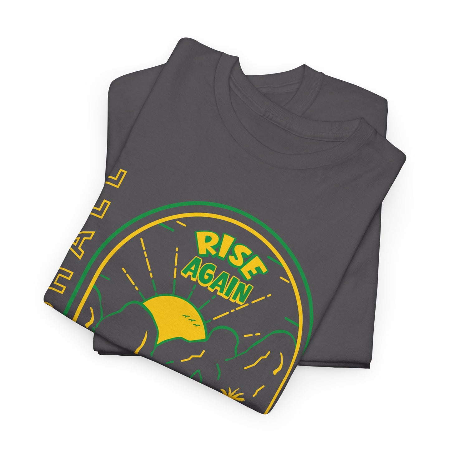 We Shall Rise Again Jamaica - Hurricane Melissa Dark T-shirts - Global Fulfillment: US CA UK AU EU