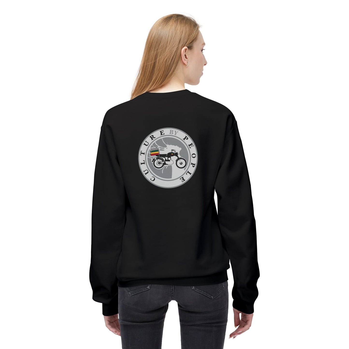 Motorcycle Culture Unisex Fleece Crewneck Sweatshirt