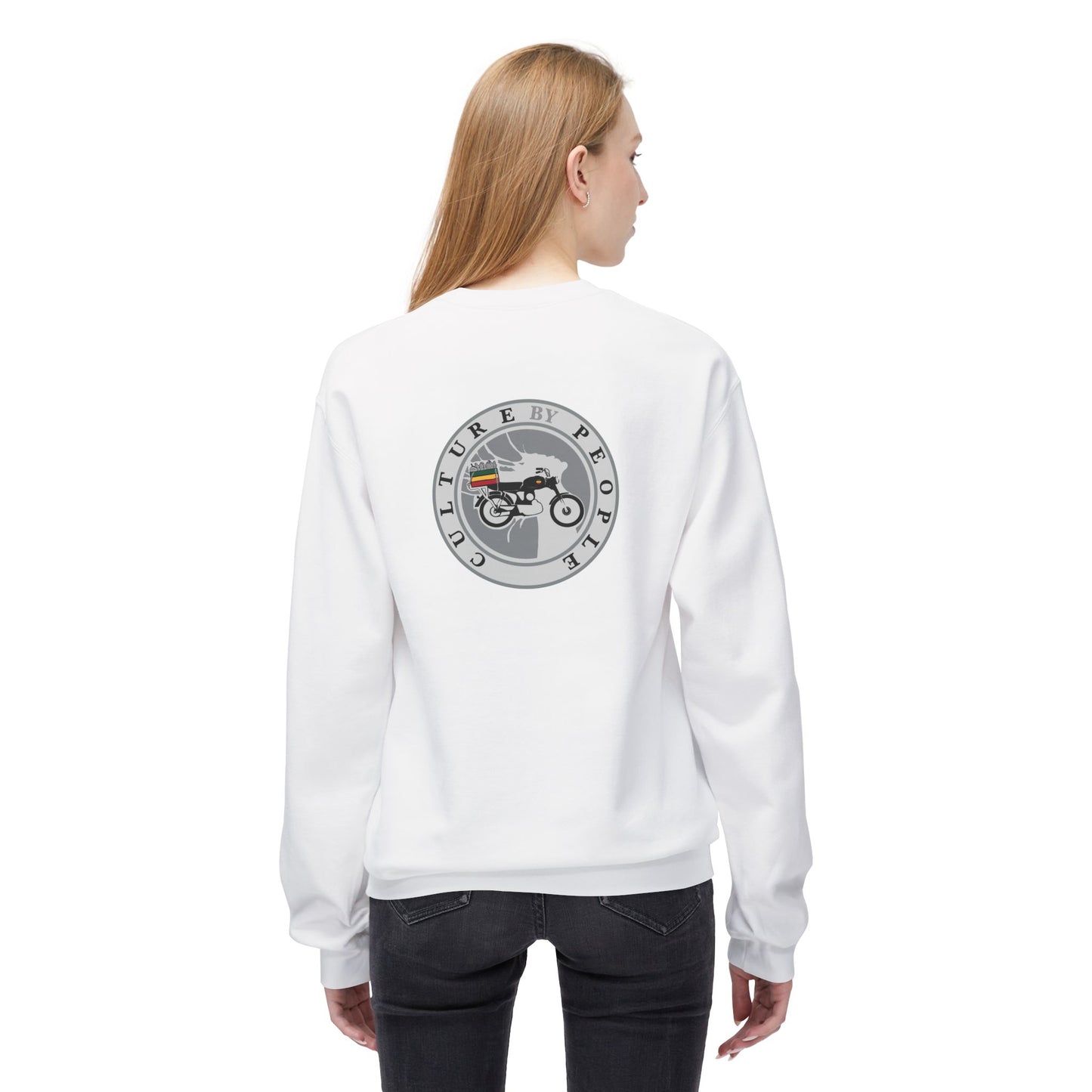 Motorcycle Culture Unisex Fleece Crewneck Sweatshirt