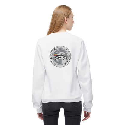 Motorcycle Culture Unisex Fleece Crewneck Sweatshirt