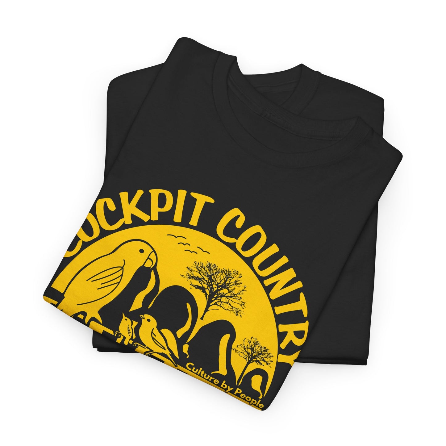 Cockpit Country Jamaica - Honors Jamaica’s Natural Soul - Black T-shirt - Global Fulfillment: US CA UK AU EU