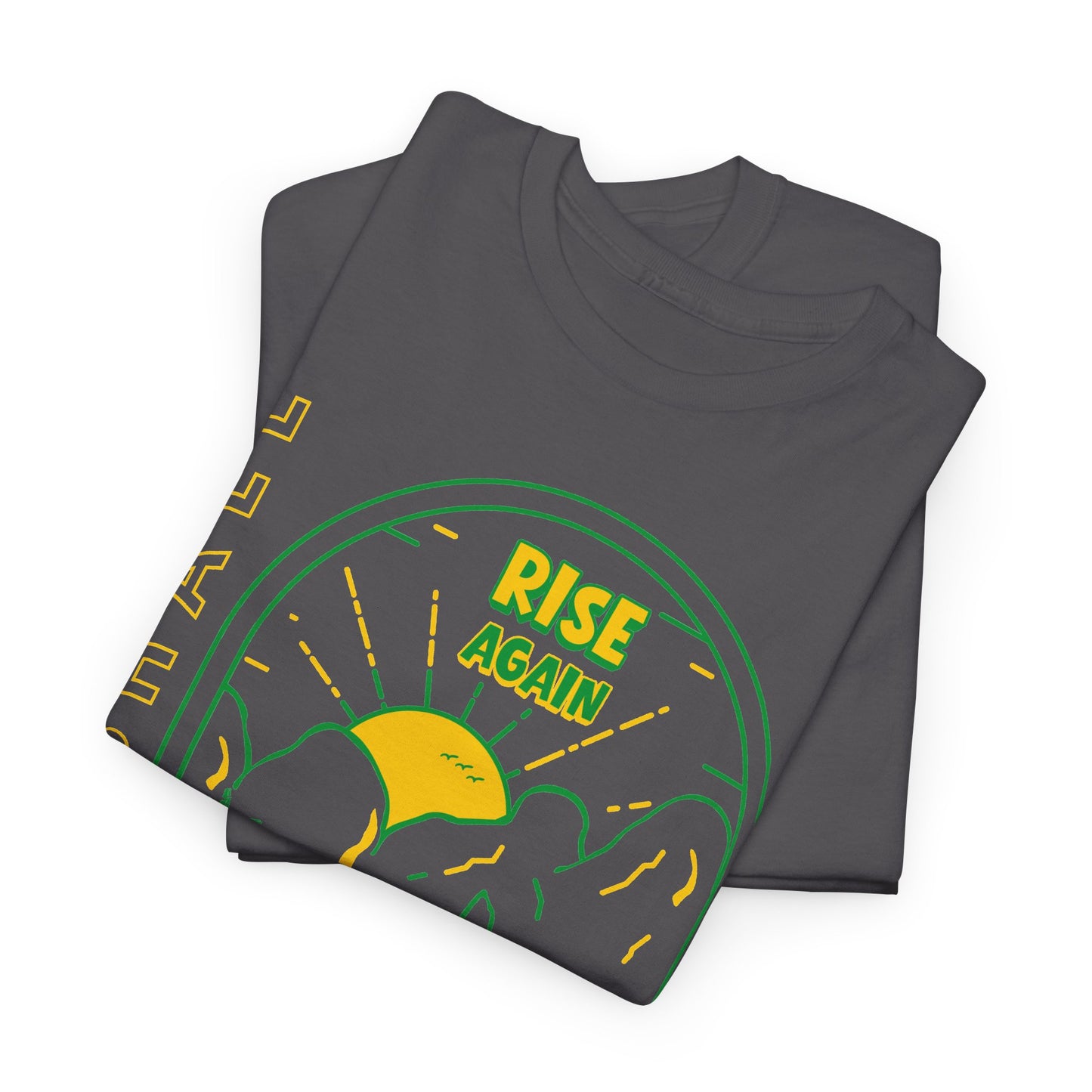 We Shall Rise Again Jamaica – Hurricane Melissa Charcoal T-Shirt