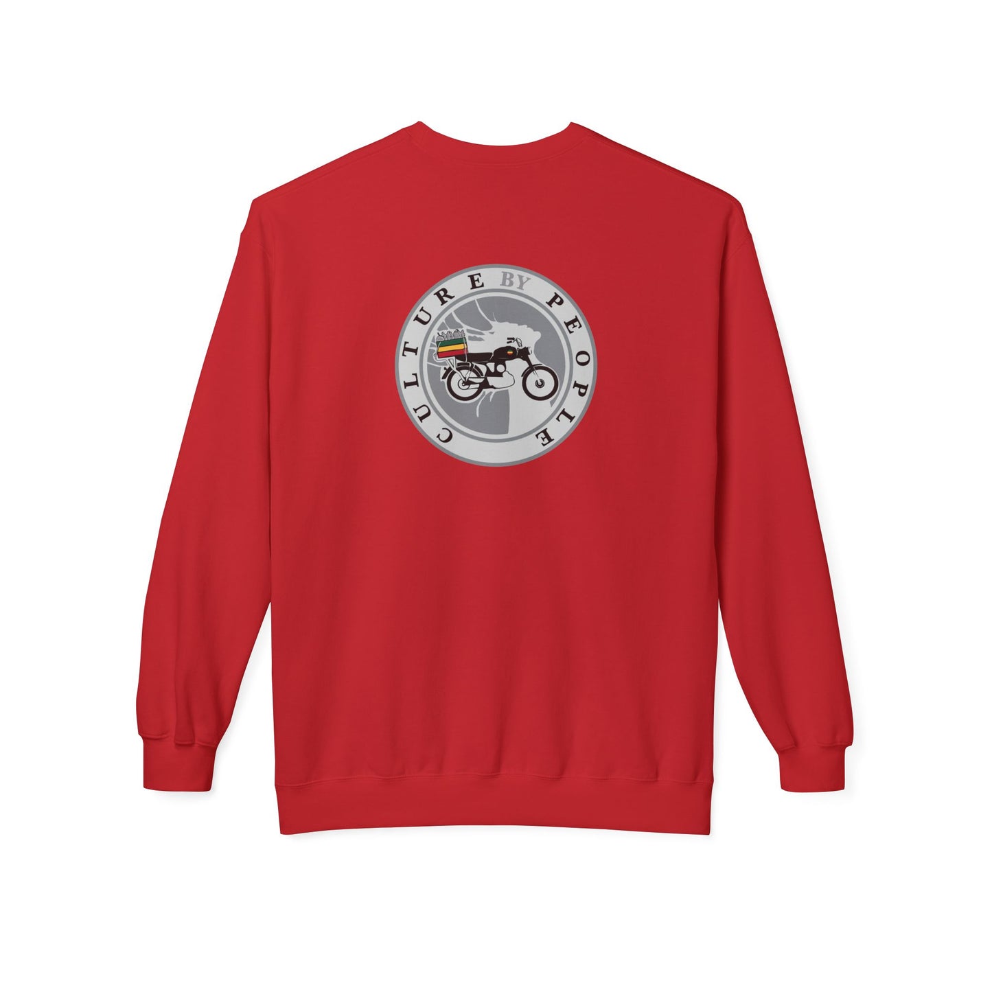 Motorcycle Culture Unisex Fleece Crewneck Sweatshirt