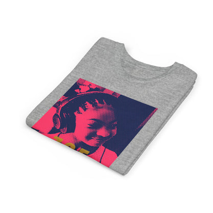 Zoe A Di One – Studio Energy Tee (Youth) | Fuchsia Pop Art Edition