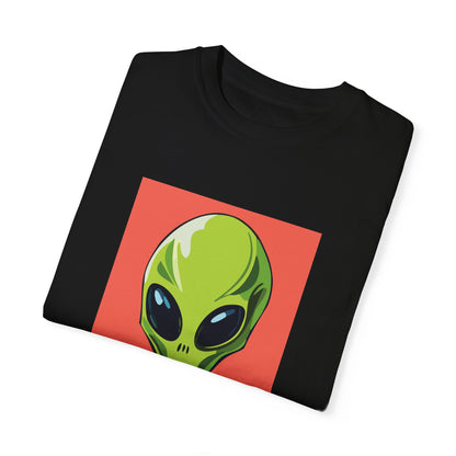 Surfing Alien Unisex T-Shirt - Fun Graphic Tee for Eccentric Style