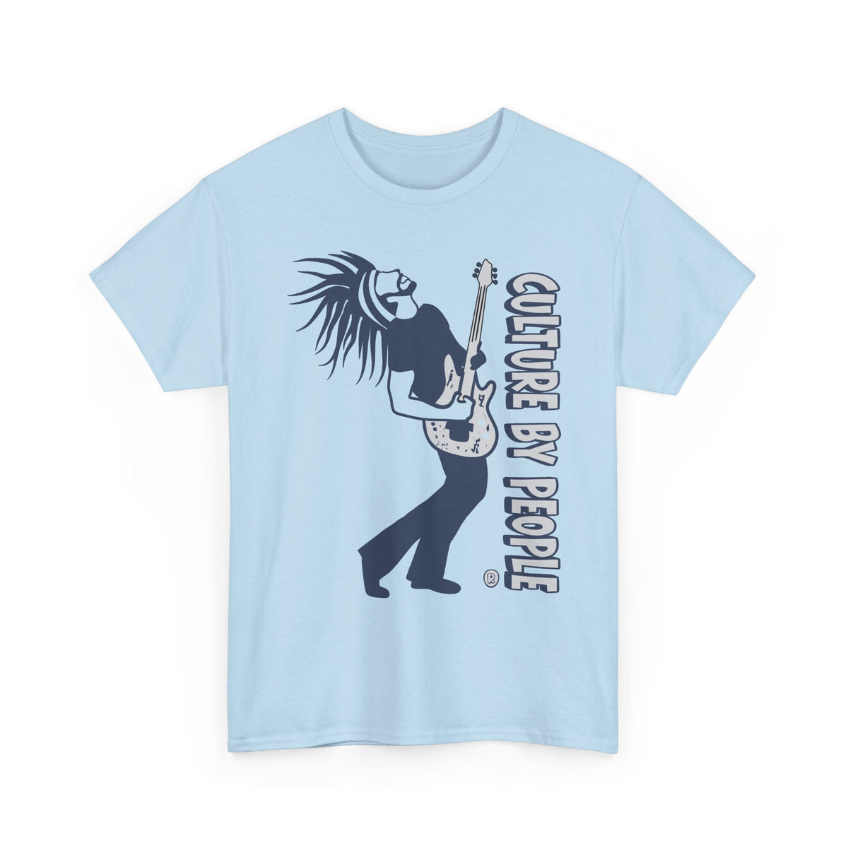 Guitarist Graphic Tee - "Culture By People" Rock Music T-Shirt