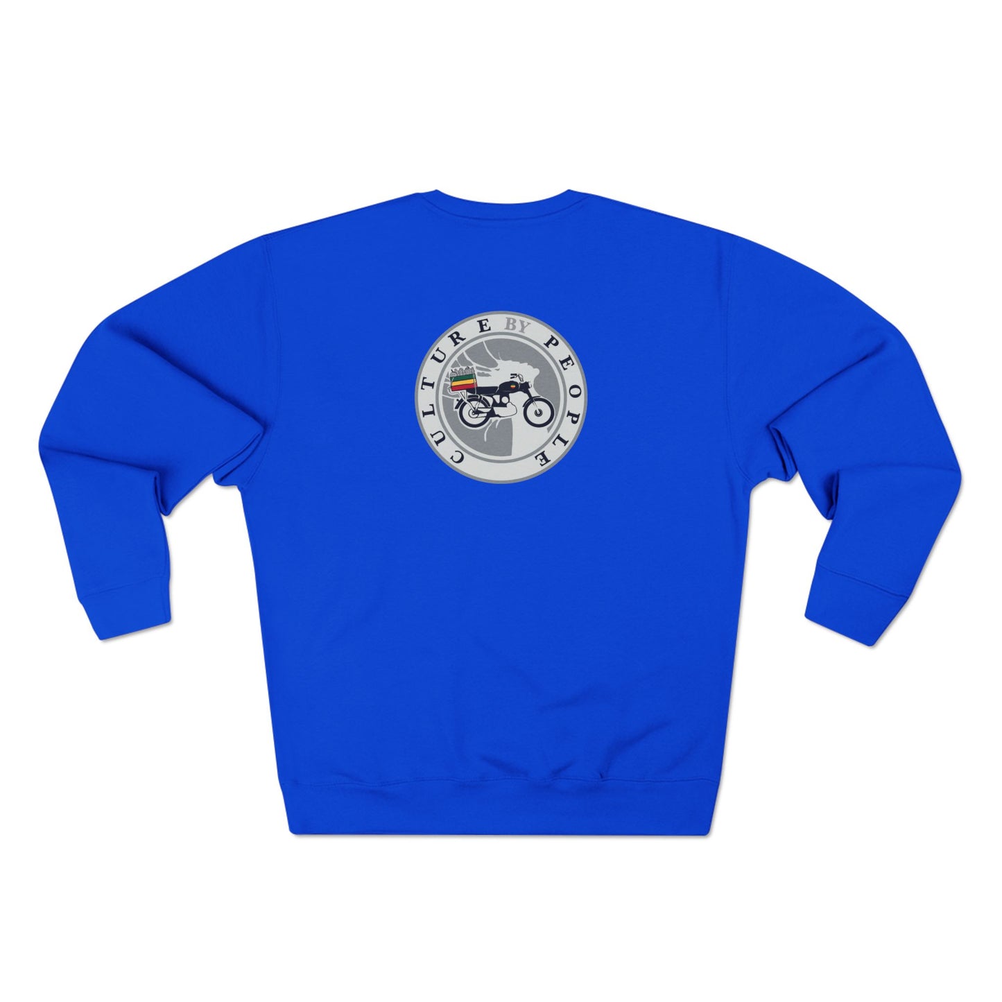 Unisex Crewneck Sweatshirt - Vintage Motorcycle Culture Design