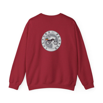 Vintage Motorcycle Culture Sweatshirt - Unisex Heavy Blend™ Crewneck