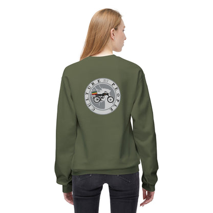 Motorcycle Culture Unisex Fleece Crewneck Sweatshirt