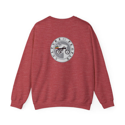 Vintage Motorcycle Culture Sweatshirt - Unisex Heavy Blend™ Crewneck