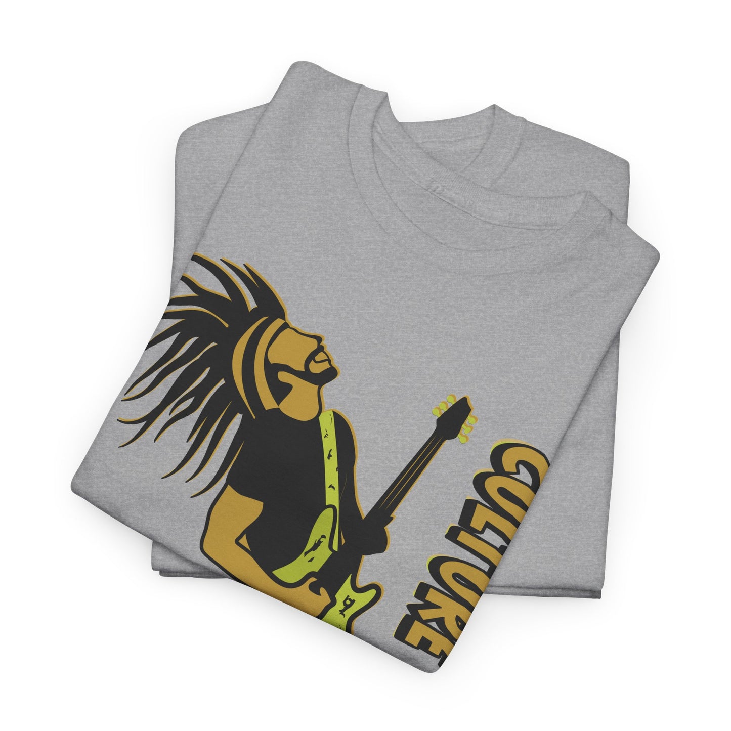 Joel Test Tee - Guitarist Rasta Tee - "Culture By People" Graphic T-Shirt