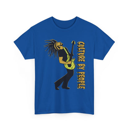 Jamaican Musician T-Shirt front view - Royal