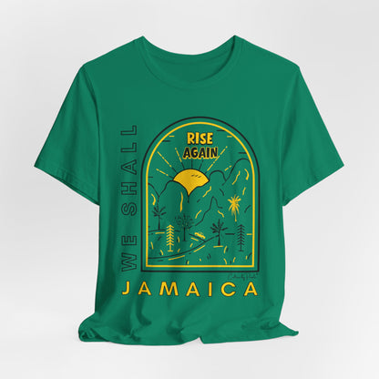 We Shall Rise Again Jamaica Hurricane Melissa T-Shirt — Global Fulfillment: US CA UK AU EU