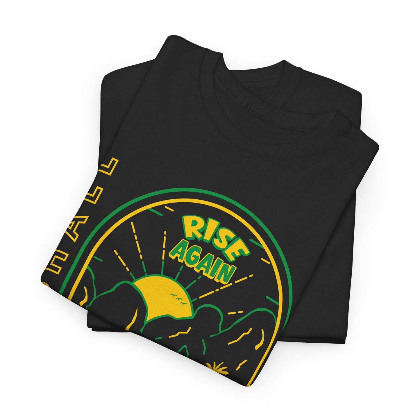 We Shall Rise Again Jamaica - Hurricane Melissa Black T-shirt - Global Fulfillment: US CA UK AU EU