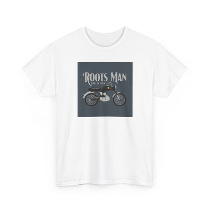 Roots Man Motorcycle Graphic T-Shirt - Front 2 - White