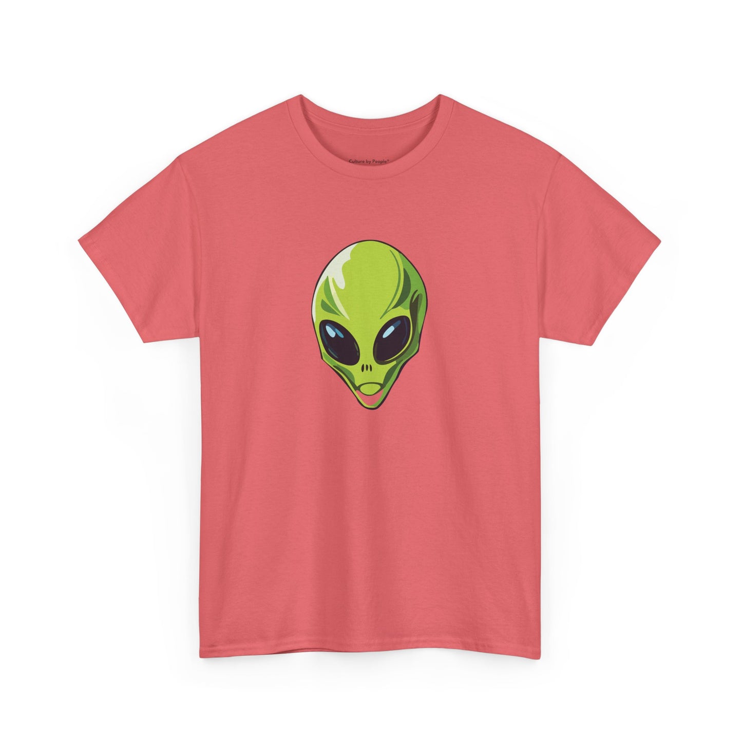 Spiky the Alien Unisex Heavy Cotton Tee - Fun Space-Themed Graphic T-Shirt