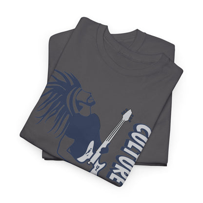 Guitarist Graphic Tee - "Culture By People" Rock Music T-Shirt