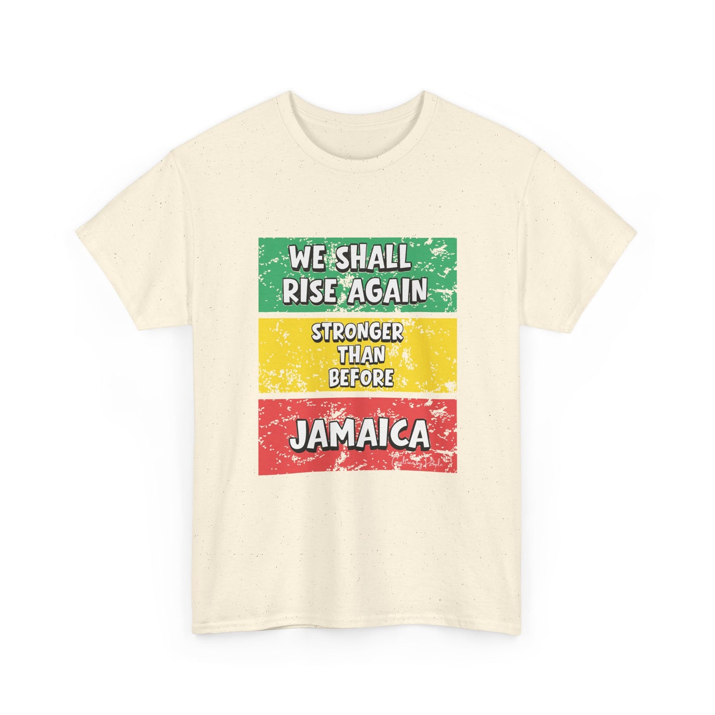 We Shall Rise Again Jamaica Stronger Than Before - T-shirt - Global Fulfillment: US CA UK AU EU