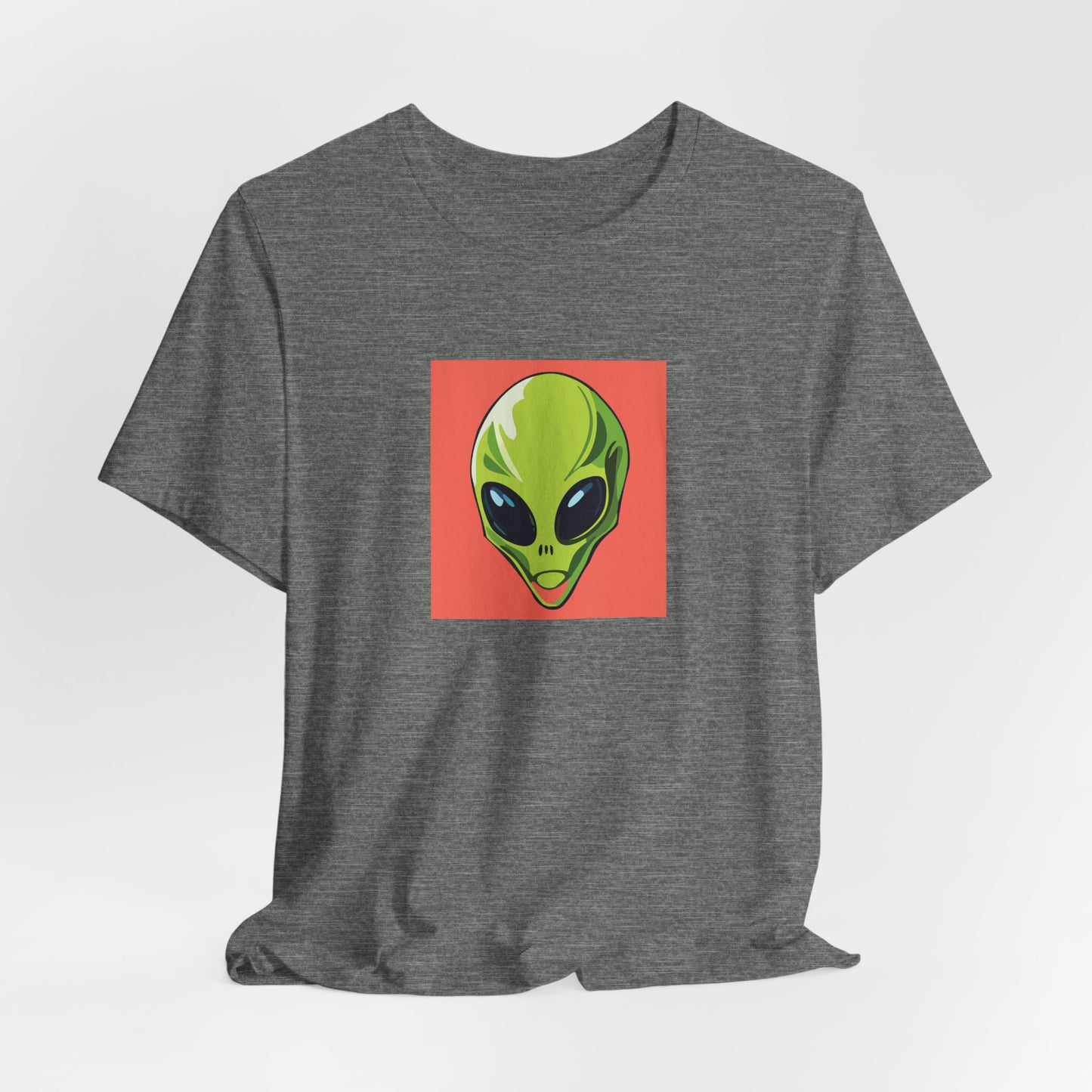 Funny Alien Surfing Unisex Short Sleeve Tee - Perfect for UFO Enthusiasts and Summer Vibes