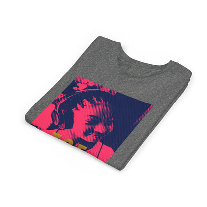 Zoe A Di One – Studio Energy Tee (Youth) | Fuchsia Pop Art Edition