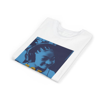 Zoe A Di One – Studio Energy Tee (Youth) | Light Sea Blue Edition