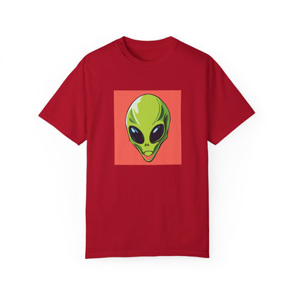 Surfing Alien Unisex T-Shirt - Fun Graphic Tee for Eccentric Style