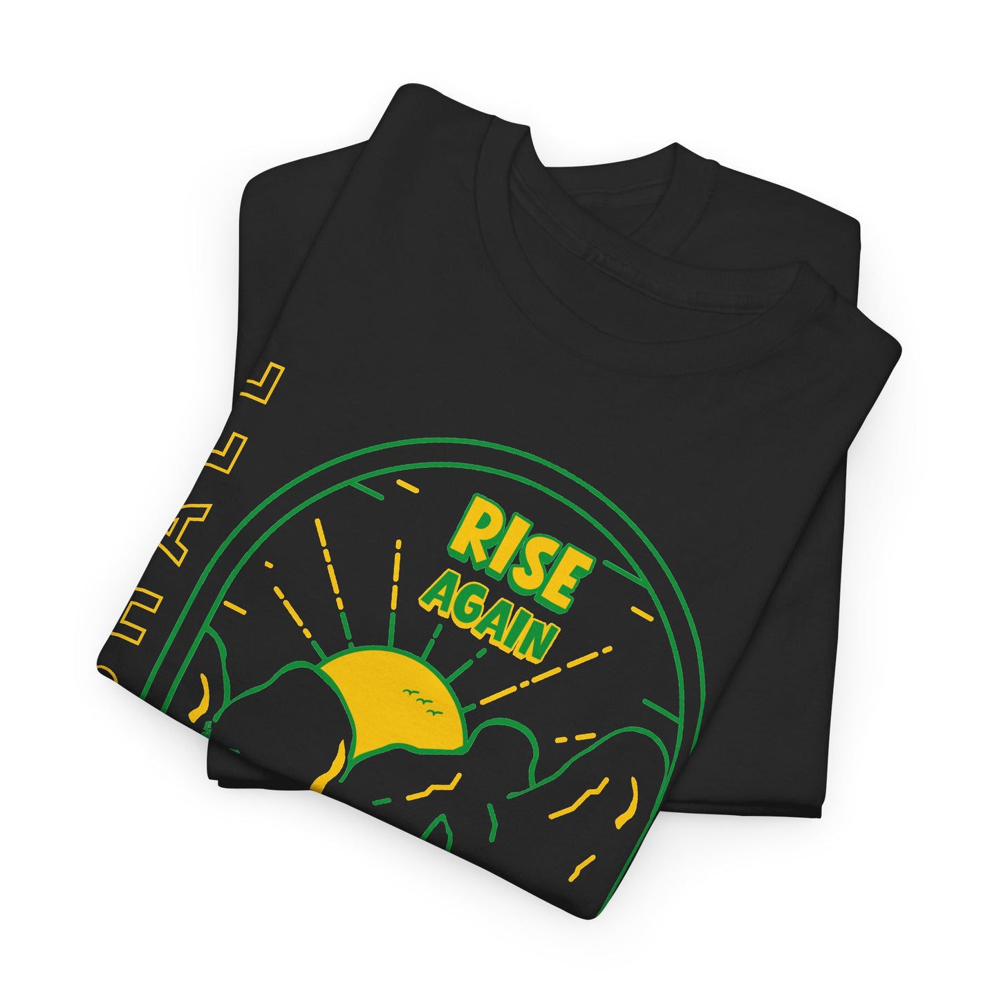 We Shall Rise Again Jamaica – Hurricane Melissa Black T-Shirt