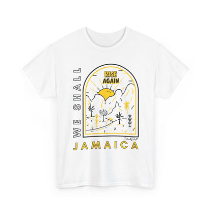 We Shall Rise Again Jamaica – Hurricane Melissa White T-Shirt