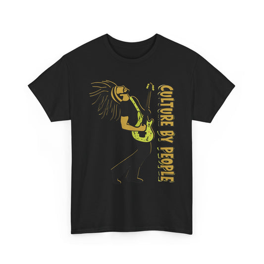 Jamaican Musician T-Shirt front view - Black