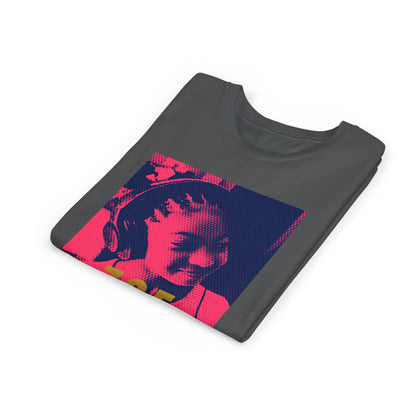 Zoe A Di One – Studio Energy Tee (Youth) | Fuchsia Pop Art Edition