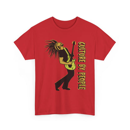 Jamaican Musician T-Shirt front view - Red