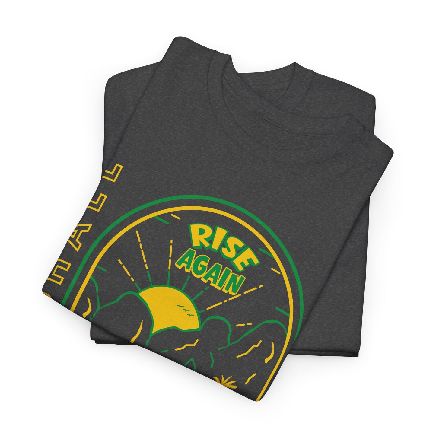 We Shall Rise Again Jamaica - Hurricane Melissa Dark T-shirts - Global Fulfillment: US CA UK AU EU