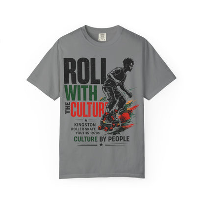 Roll With the Culture – Kingston Roller Skate Youths 1970s Garment-Dyed T-Shirt | Culture by People 2
