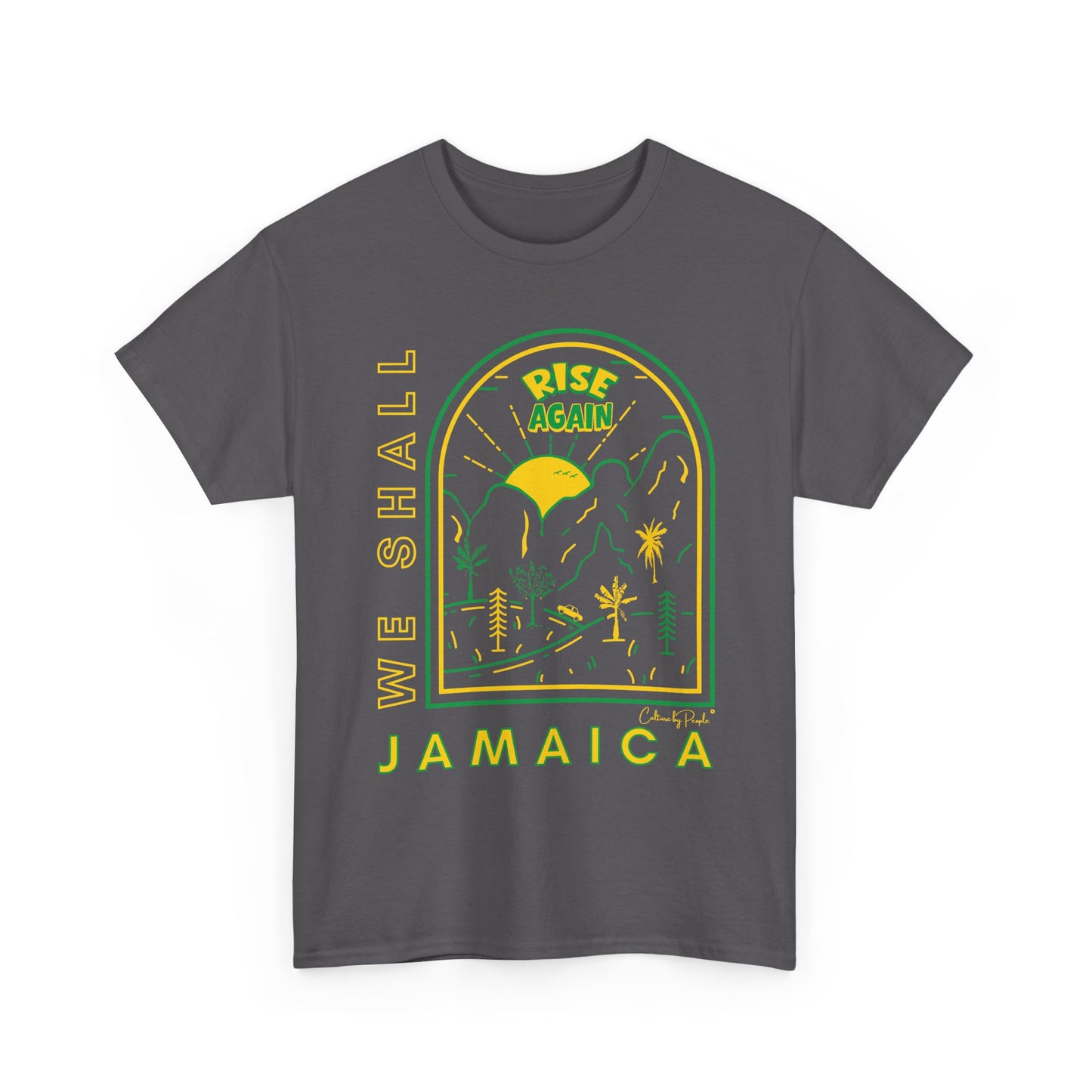 We Shall Rise Again Jamaica - Hurricane Melissa Dark T-shirts - Global Fulfillment: US CA UK AU EU